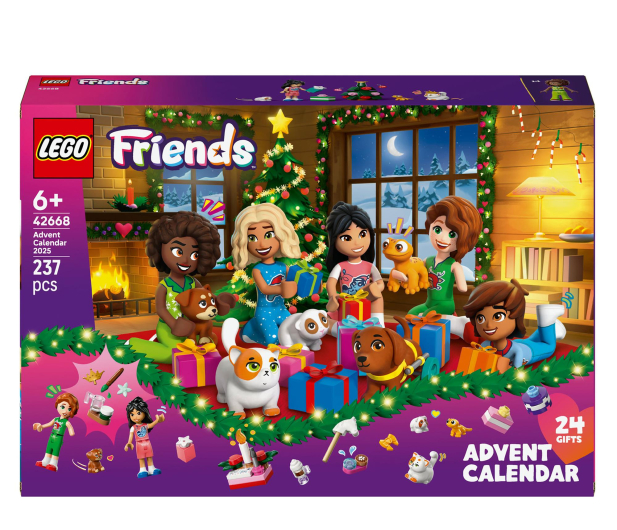 LEGO LEGO Friends 42668 Kalendarz adwentowy na 2025 rok - 1331749 - zdjęcie